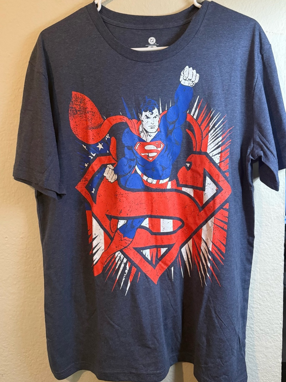 DC Comics Superman Graphic Tee - Navy, Red, Blue